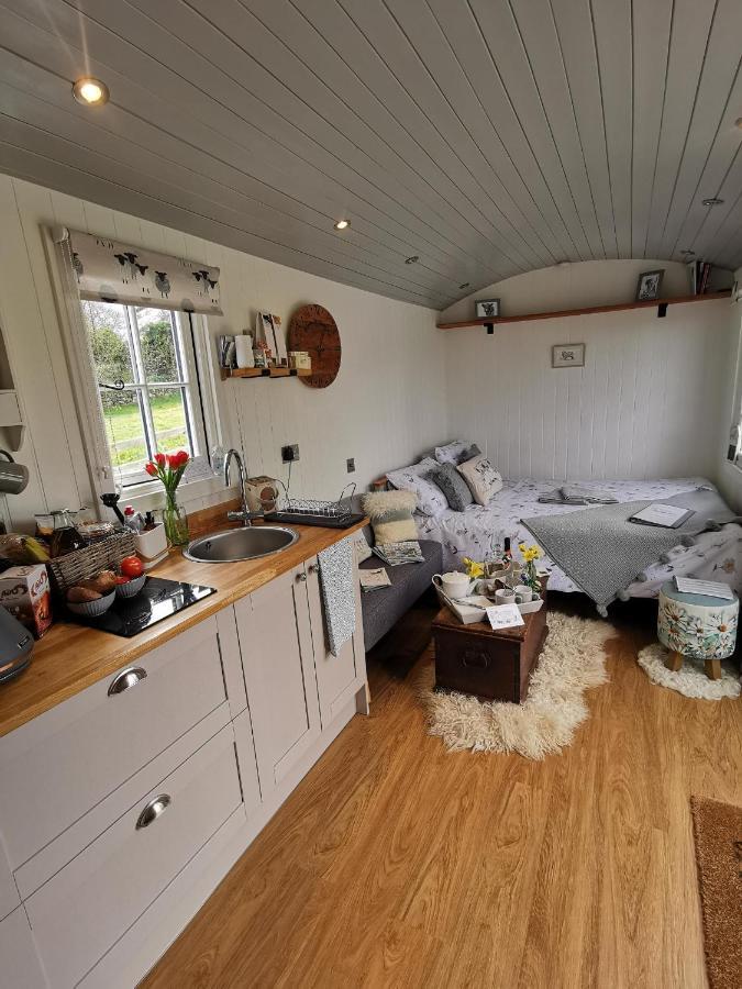 Elvan Farm Shepherd'S Hut Villa Exeter Eksteriør bilde