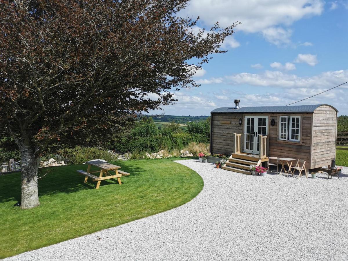 Elvan Farm Shepherd'S Hut Villa Exeter Eksteriør bilde