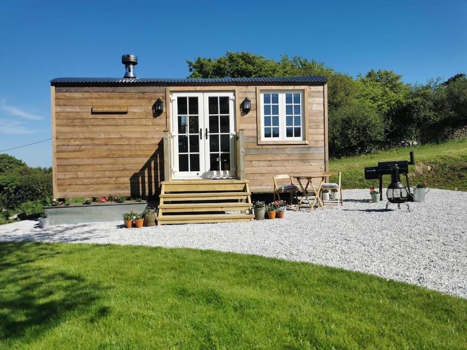 Elvan Farm Shepherd'S Hut Villa Exeter Eksteriør bilde