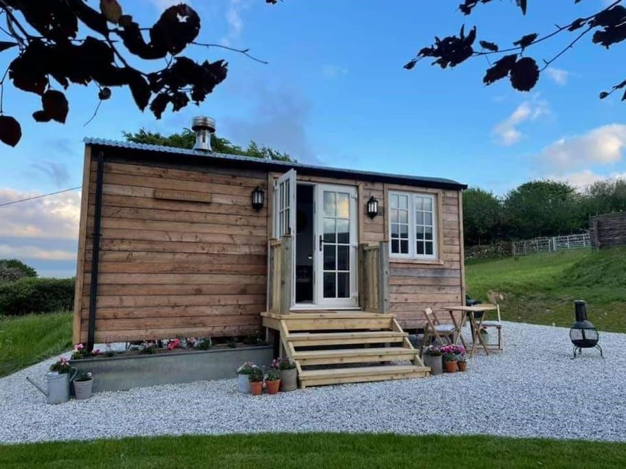 Elvan Farm Shepherd'S Hut Villa Exeter Eksteriør bilde